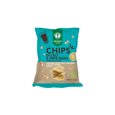 CHIPS DI CECI E PEPE NERO 40 G - farmagiri
