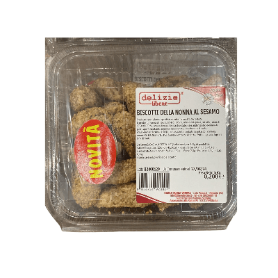 DELIZIE LIBERE BISCOTTI SESAMO 200 G - farmagiri