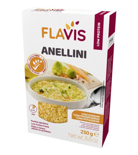 FLAVIS ANELLINI APROTEICI 250 G - farmagiri