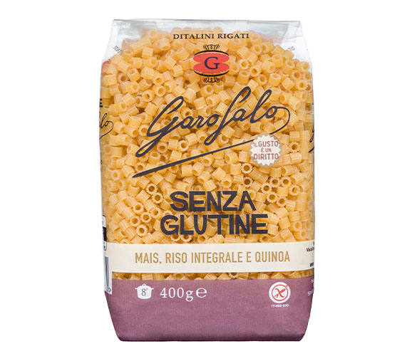 GAROFALO DITALINI RIGATI SENZA GLUTINE 400 G - farmagiri