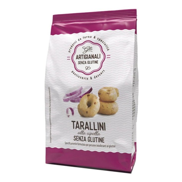 GLI ARTIGIANALI SENZA GLUTINE TARALLINI CIPOLLA 100 G - farmagiri