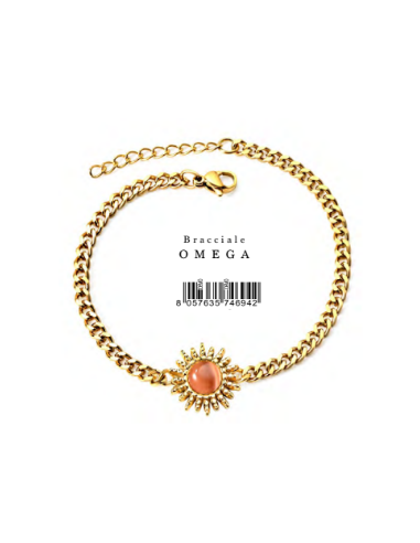 MOONILA BRACCIALE ORO OMEGA - farmagiri