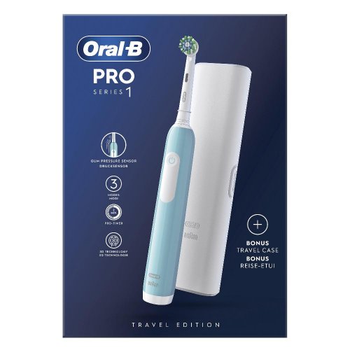 ORALB PRO 1 BLU SPAZZOLINO ELETTRICO+TC - farmagiri