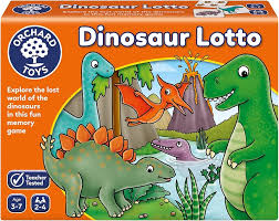 ORCHARD TOYS LA TOMBOLA DEI DINOSAURI - farmagiri