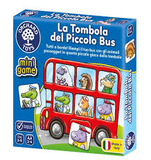 ORCHARD TOYS MINI GAME LA TOMBOLA DEL PICCOLO BUS - farmagiri