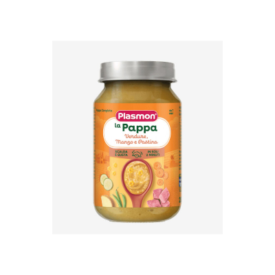 PLASMON LA PAPPA VERDURE MANZO E PASTINA 200 G - farmagiri