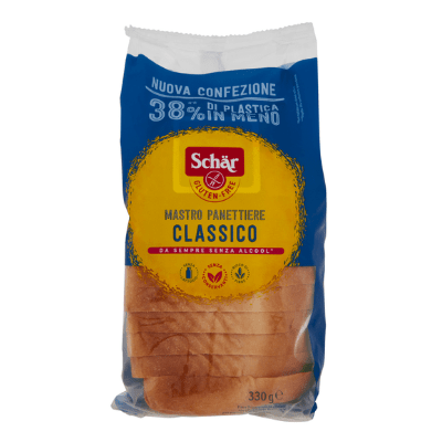 SCHAR CLASSICO DEL MASTRO PANETTIERE PANE BIANCO SENZA LATTOSIO 330 G - farmagiri