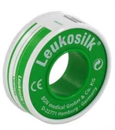CEROTTO IN ROCCHETTO LEUKOSILK IPOALLERGENICO BIANCO 1,25X500 CM - farmagiri