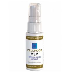 CELLFOOD MSM METIL SULFONIL METANO SOLUZIONE SALINA COLLOIDALE 30 ML - farmagiri