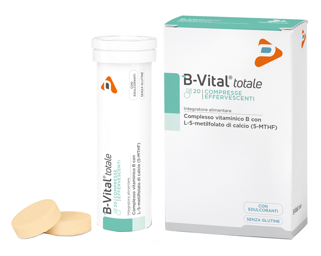 B-VITAL TOTALE ARANCIA 2 TUBI 10 COMPRESSE EFFERVESCENTI - farmagiri