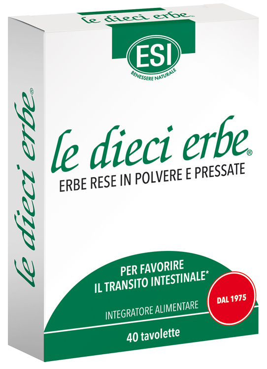 ESI LE DIECI ERBE 40 TAVOLETTE - farmagiri