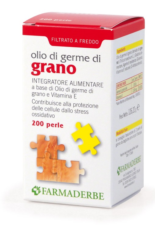 OLIO DI GERME DI GRANO 200 PERLE - farmagiri