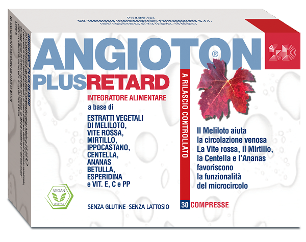 ANGIOTON PLUS RETARD 30 COMPRESSE - farmagiri