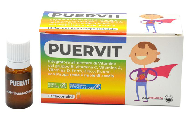 PUERVIT 10 FLACONCINI 10 ML - farmagiri