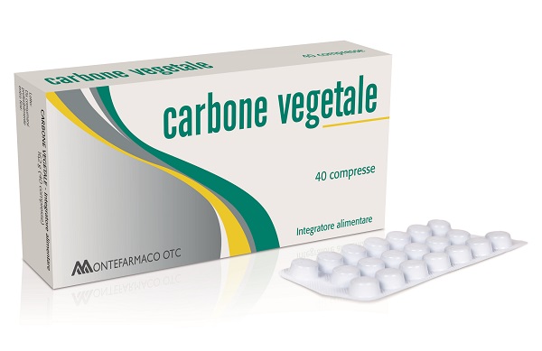 CARBONE VEGETALE 40 COMPRESSE - farmagiri