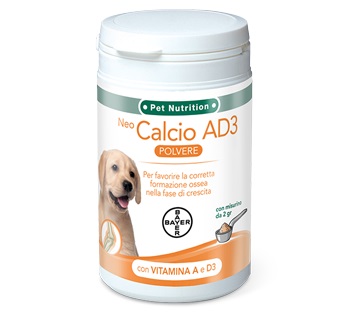NEO CALCIO AD3 SOLUBILE SVILUPPO POLVERE BARATTOLO 200 G - farmagiri