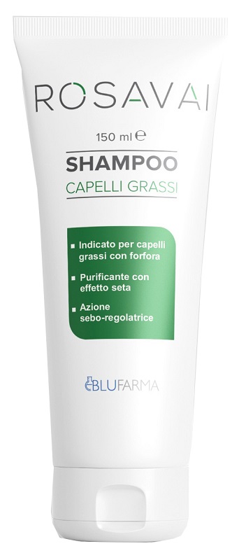 ROSAVAI SHAMPOO CAPELLI ANTISEBO FORFORA 150 ML - farmagiri