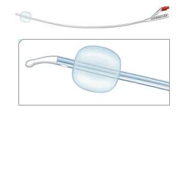 CATETERE FOLEY IN SILICONE PER ADULTI BRILLANT PLUS 2 VIE SENZA SCANALATURE CH16 LUNGHEZZA 41 CM PALLONCINO 10 ML PUNTA CILINDRICA 2 FORI 1 PEZZO - farmagiri