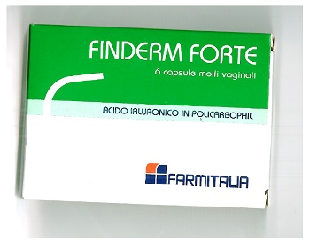 FINDERM FORTE CAPSULE MOLLI VAGINALI CONFEZIONE DA 6 PEZZI - farmagiri