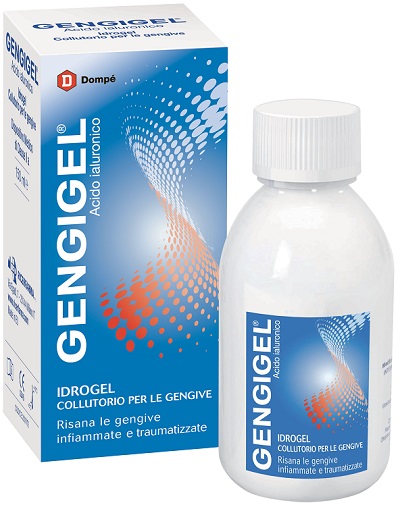 COLLUTORIO PER GENGIVE GENGIGEL IDROGEL FLACONE 150 ML - farmagiri