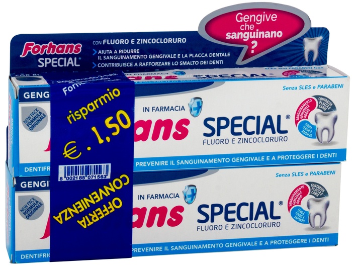 FORHANS SP DENTIF 2X75ML - farmagiri