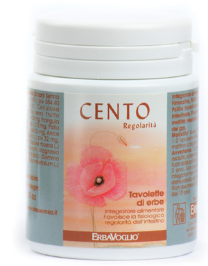 CENTO LASSATIVO ERBE 100 TAVOLETTE - farmagiri