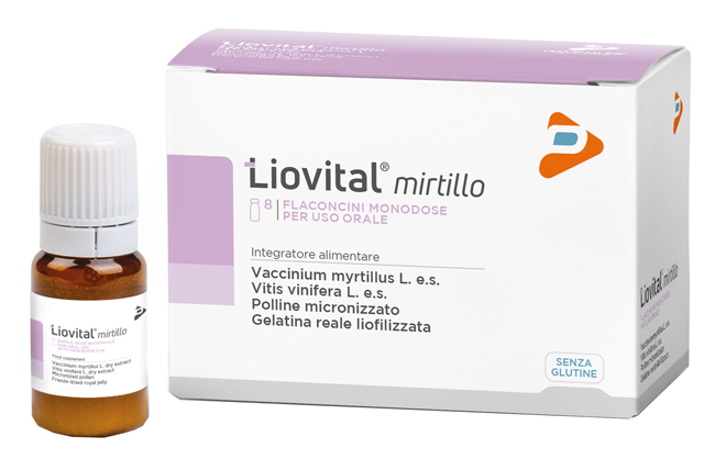 LIOVITAL MIRTILLO 8 FLACONCINI 10 ML - farmagiri