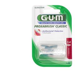 GUM PROXABRUSH CLASSIC 612 SCOVOLINO INTERDENTALE 8 PEZZI - farmagiri
