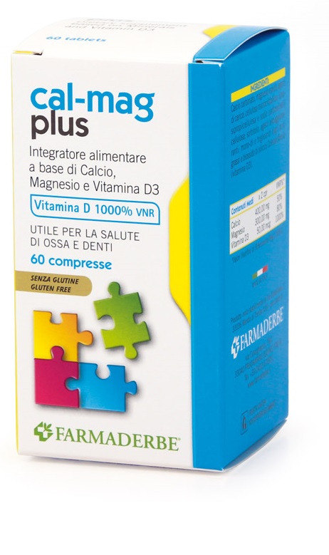 CAL MAG PLUS 60 COMPRESSE - farmagiri