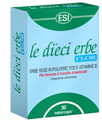ESI LE DIECI ERBE FLOR 30 CAPSULE - farmagiri