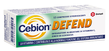 CEBION DEFEND 12 COMPRESSE EFFERVESCENTI - farmagiri