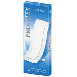 GARZA COMPRESSA PRONTEX SOFT PAD 10X30 CM 2 PEZZI - farmagiri