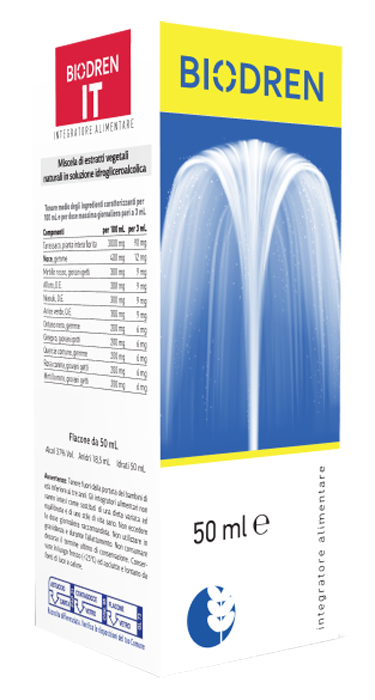 BIODREN IT SOLUZIONE IDROALCOLICA 50 ML - farmagiri