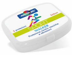 PROTEZIONE TALLONE VESCICHE E ABRASIONI MASTER-AID SPORT WALKER 5X5 5 PEZZI - farmagiri