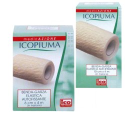 ICOPIUMA BENDA GARZA ELASTICA AUTOFISSANTE CM8X4MT - farmagiri