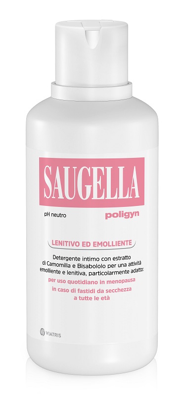 SAUGELLA POLIGYN PH NEUTRO DETERGENTE INTIMO LENITIVO ED EMOLLIENTE 500 ML - farmagiri