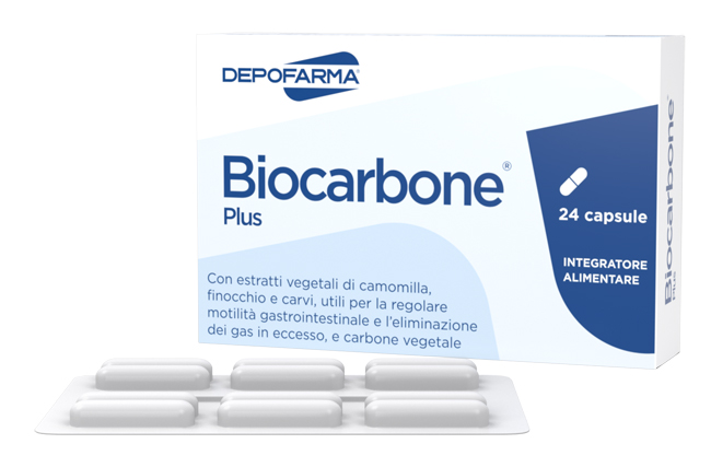 BIOCARBONE PLUS 24 CAPSULE - farmagiri