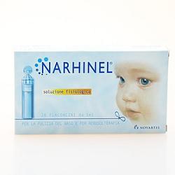 SOLUZIONE FISIOLOGICA PER ASPIRATORE NASALE NARHINEL 20 FIALE DA 5ML - farmagiri