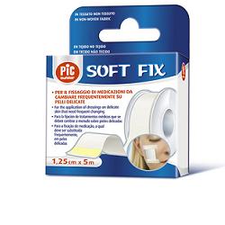 CEROTTO IN ROCCHETTO PIC SOFT FIX TESSUTO NON TESSUTO 2,5X914 CM IN DISPENSER 1 PEZZO - farmagiri