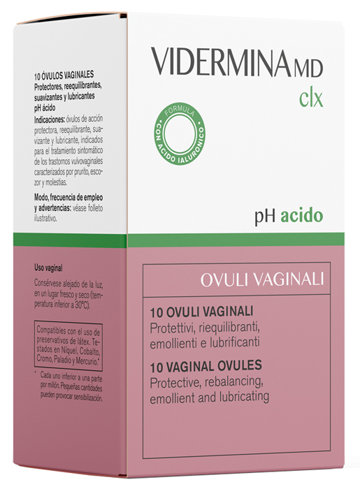 VIDERMINA CLX OVULI 10 PEZZI MD - farmagiri