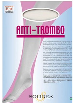 ANTITROMBO CALZA BIANCO LARGE - farmagiri