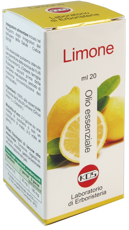 LIMONE OLIO ESSENZIALE 20 ML - farmagiri