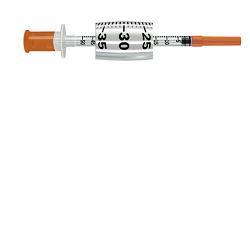 SIRINGA PER INSULINA PIC INSUMED 0,5 ML 100 UI AGO GAUGE 31 LUNGHEZZA 8 MM SENZA SPAZIO MORTO 3 SACCHETTI DA 10 PEZZI - farmagiri
