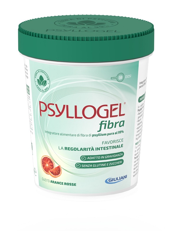 PSYLLOGEL FIBRA ARANCE ROSSE VASO 170 G - farmagiri