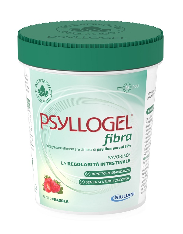 PSYLLOGEL FIBRA FRAGOLA VASO 170 G - farmagiri