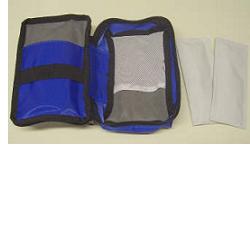 CONTENITORE TERMICO PER INSULINA, DOTATO DI COMODI ICE PACK ESTRAIBILI DA RIPORRE NEL FREEZER. APERTURA CON ZIP - farmagiri