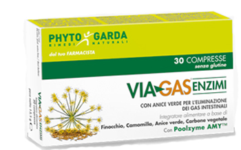 VIAGAS ENZIMI 30 COMPRESSE - farmagiri