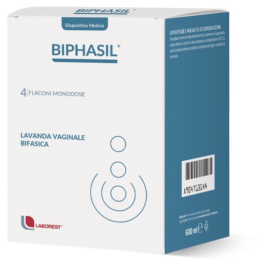 BIPHASIL TRATTAMENTO VAGINALE 4 FLACONIX150 ML - farmagiri