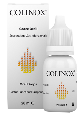 COLINOX SOSPENSIONE GASTROFUNZIONALE GOCCE OROSOLUBILI TRATTAMENTO METEORISMO AEROFAGIA COLICHE GASSOSE 20 ML - farmagiri
