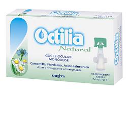 OCTILIA NATURAL GOCCE OCCHI IRRITATI E ARROSSATI 10 FLACONCINI MONODOSE 0,5 ML - farmagiri